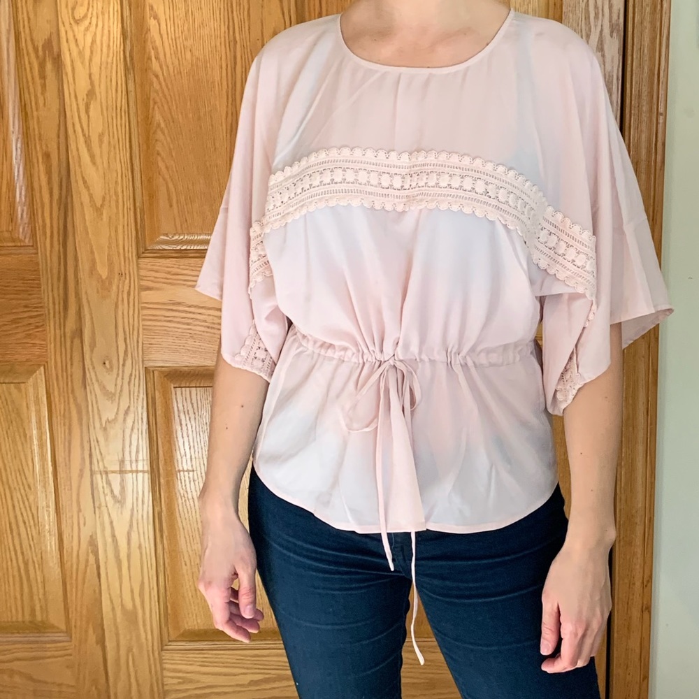 Like-new, hardly worn Bar III blouse, size XS